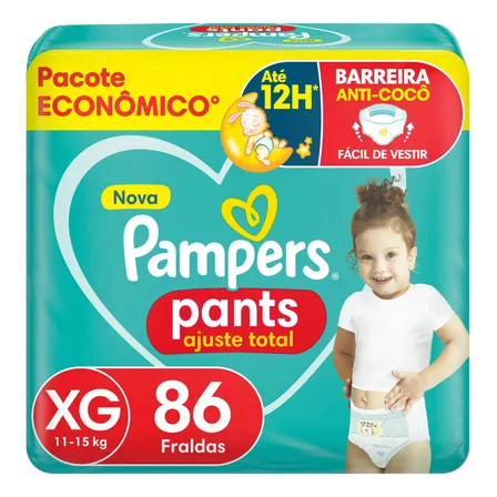 Fralda Pampers PANTS XG