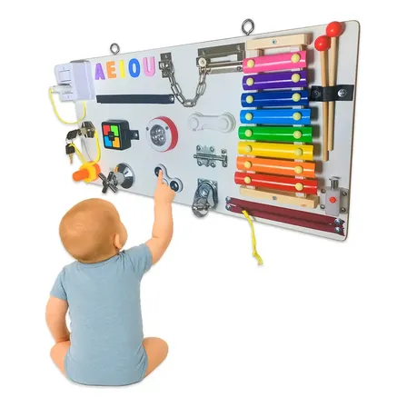 Painel Sensorial Montessori